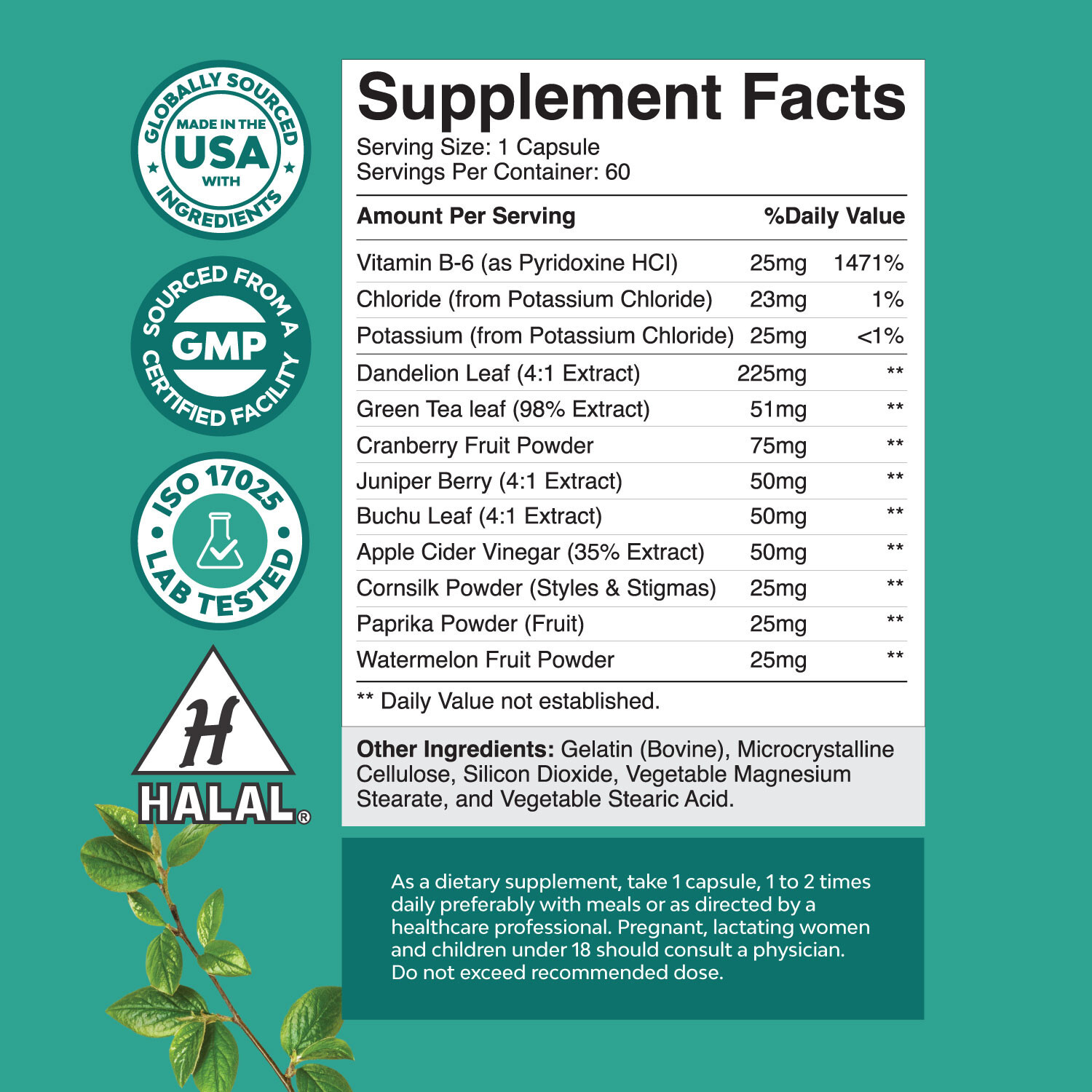 Water Retention Pills for Women and Men – Fast Acting Easy To Take Water Away
