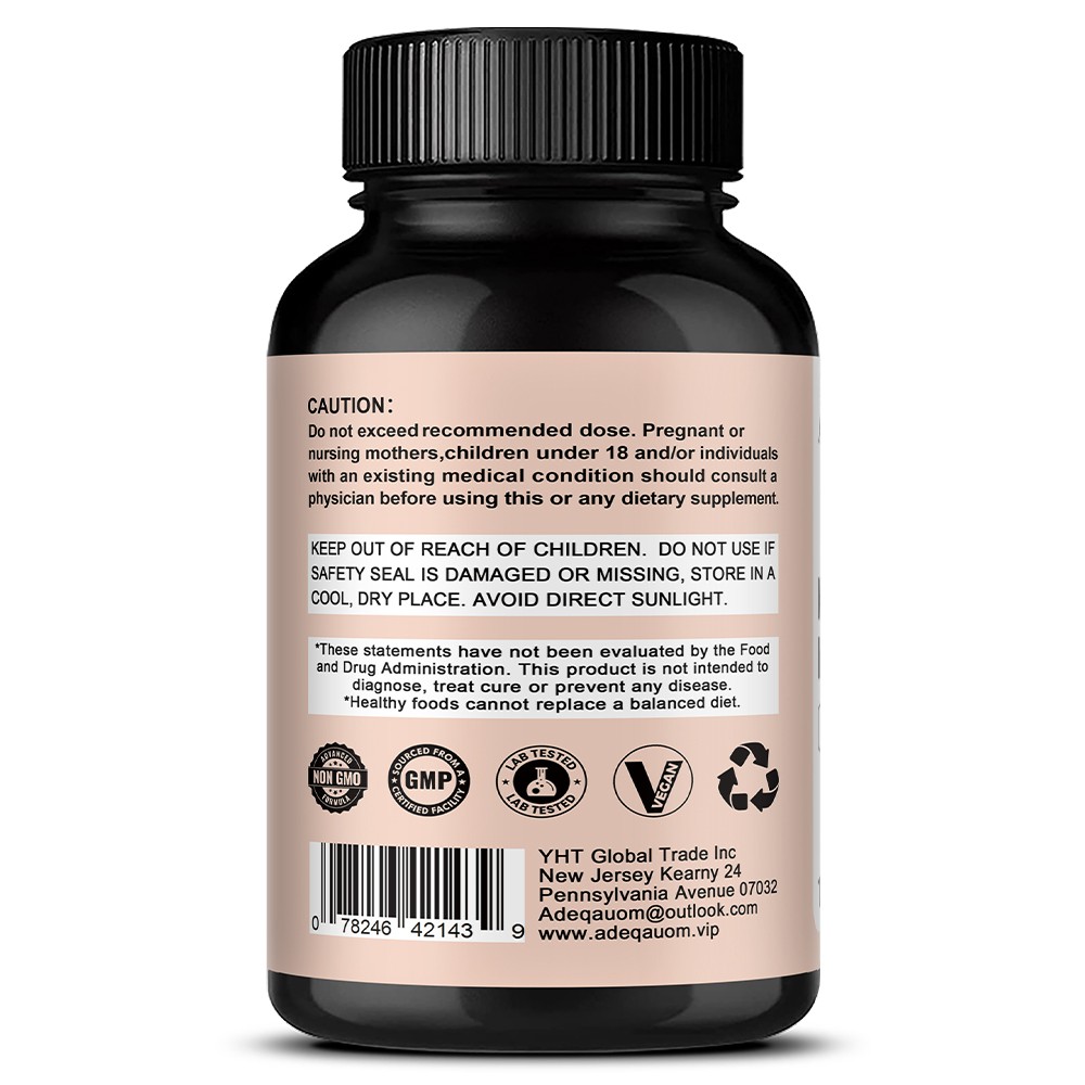 Myo D-Chiro Inositol Capsules Hormone Balance Energy Metabolism 30-120 Count
