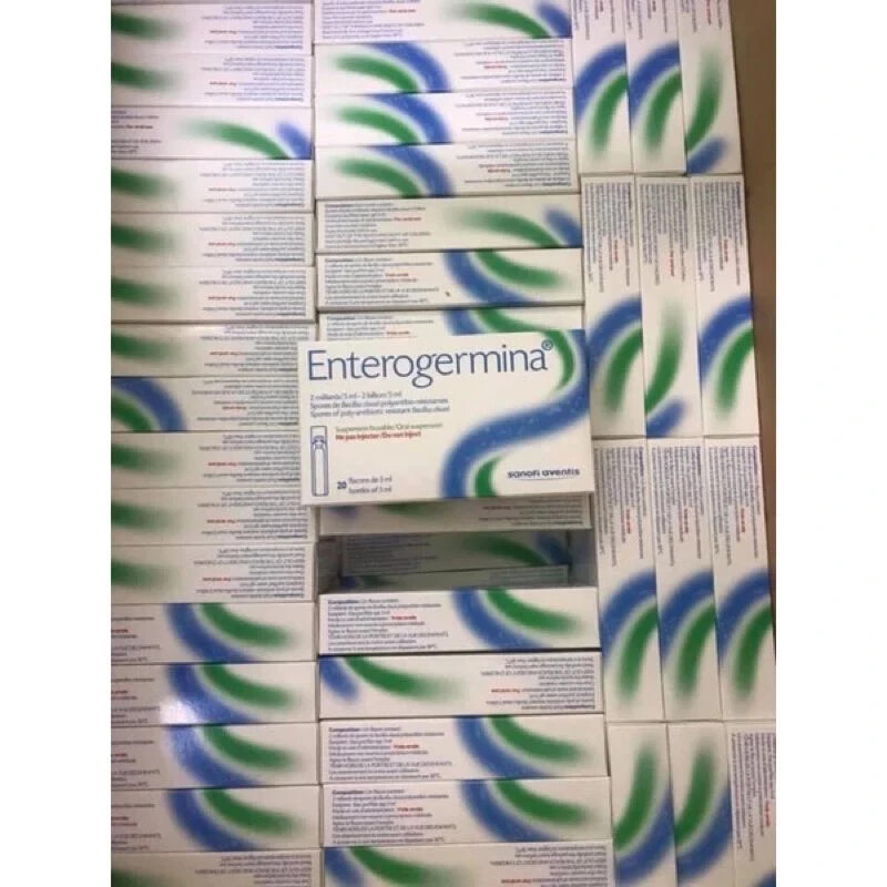 Enterogermina Bacillus Clausii Probiotic 2 Billion CFU/5mL (20 Vials) New