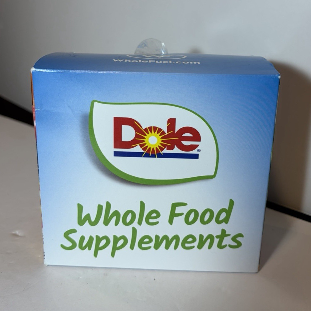 Dole Whole Food Supplement Daily Fruits & Veg Superfoods 180 Capsules