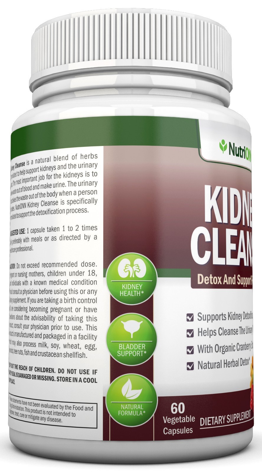 KIDNEY CLEANSE – Detox and Support For Urinary Tract, Bladder and Kidneys