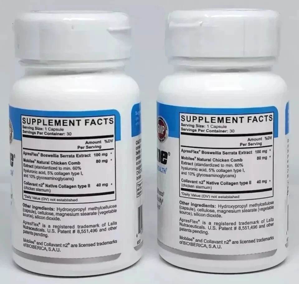 (2) pack Fisico Arthrozene Natural Joint Health Supplement 30 Capsules New
