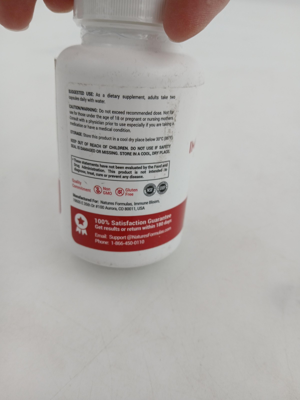 Immune Bloom Immune Support 60 Capsules Dietary Supplement Exp 12/2026