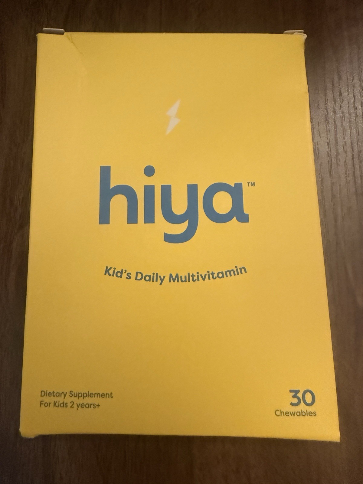 Hiya Kids Daily Multivitamin Assorted Flavors 30 Chewable Supplements for Age 2+