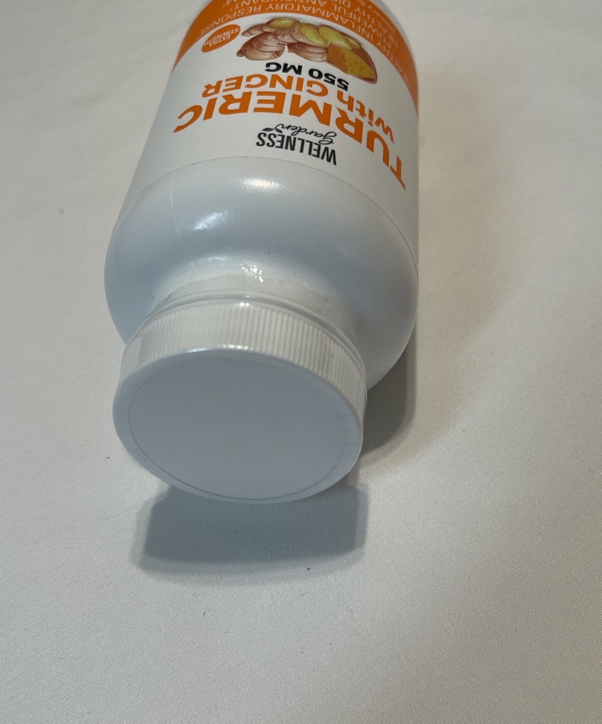 Wellness Garden Turmeric Ginger 550mg Extra Strength 90 Caps Exp 03/2029
