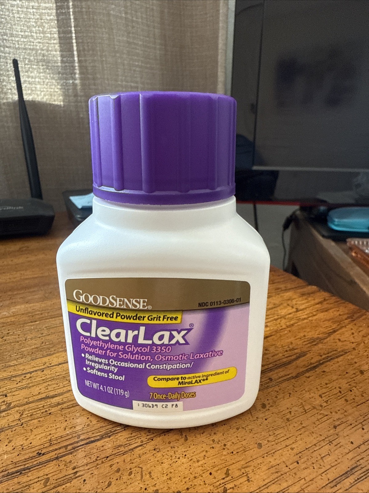 GoodSense Clearlax Laxative Aid Powder – 4.1 Oz – Exp 03/2028