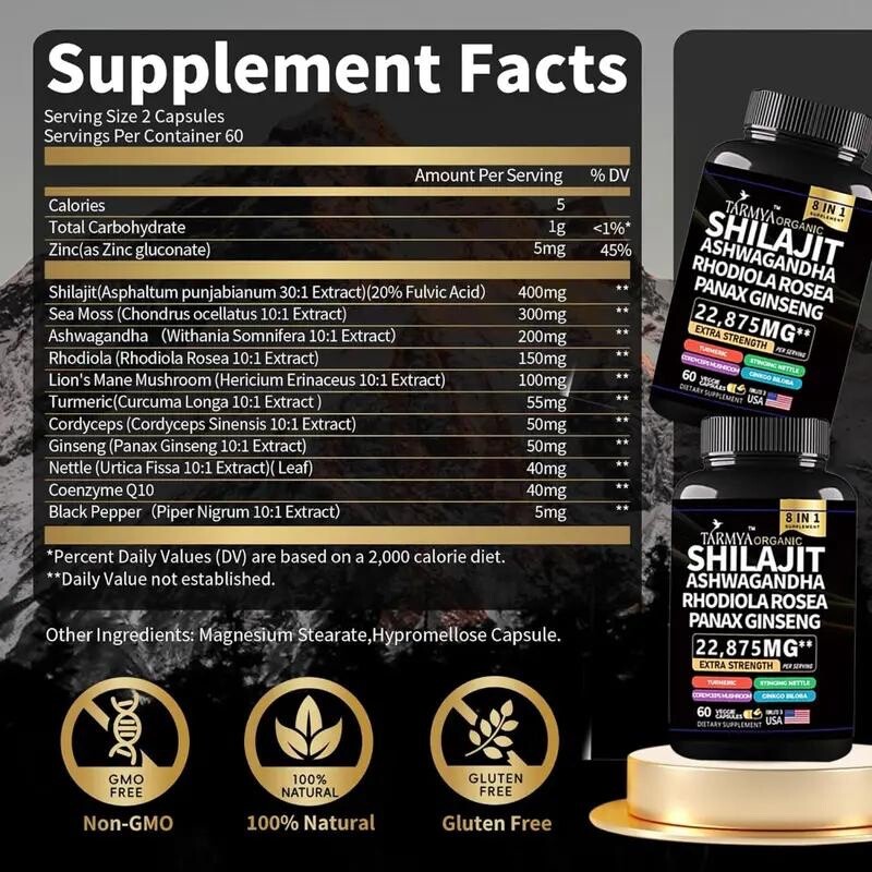 Tarmya’s Shilajit Dietary Supplements