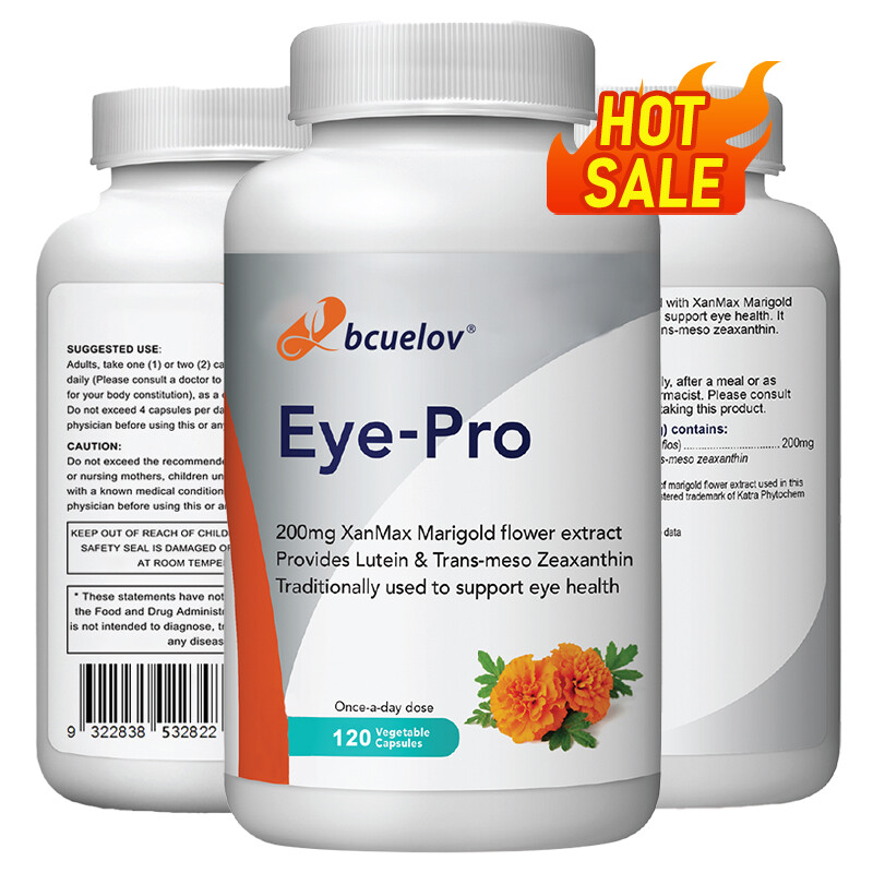 Organic Marigold Softgel(Tagetes erecta,flower) Lutein Source Eye&Vision Support
