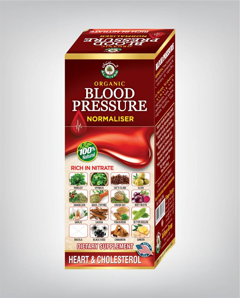 BLOOD PRESSURE NORMALISER 16 OZ Control & Support Heart & CHOLESTEROL by Alriyan