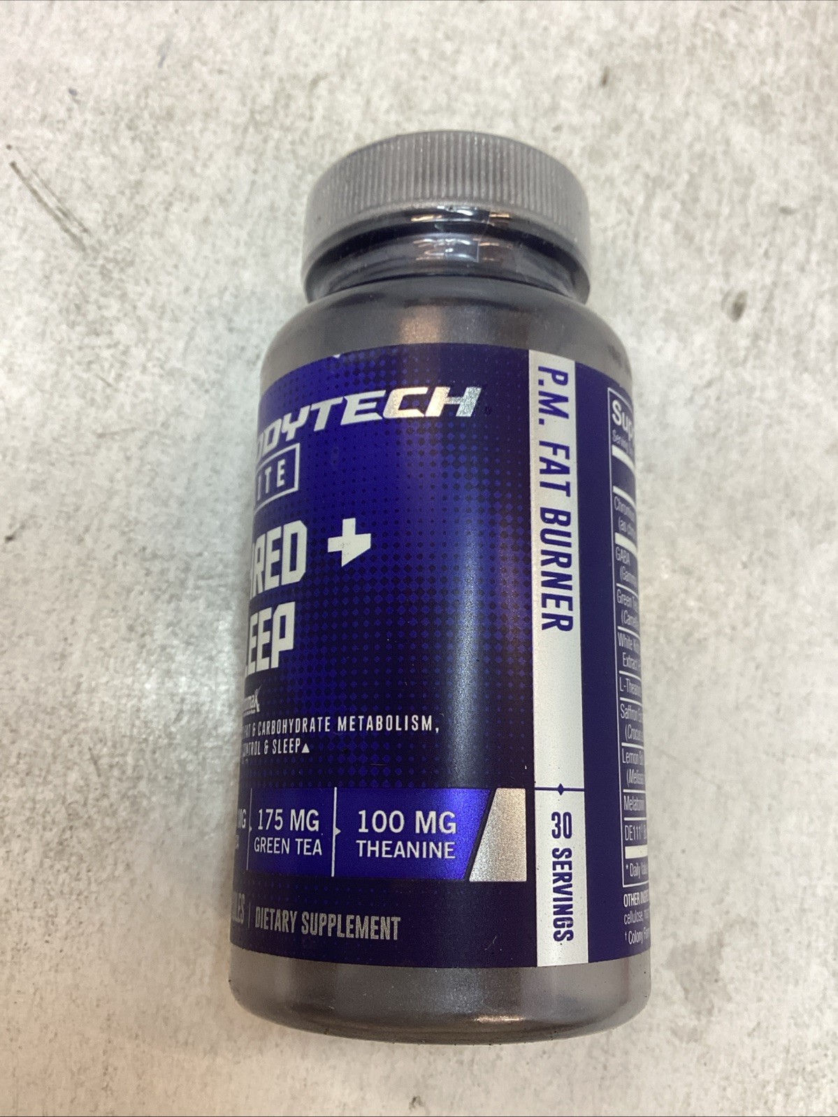 3x BodyTech Elite Shred + Sleep Metabolism Support 30 Capsules/Bottle Exp 06/27