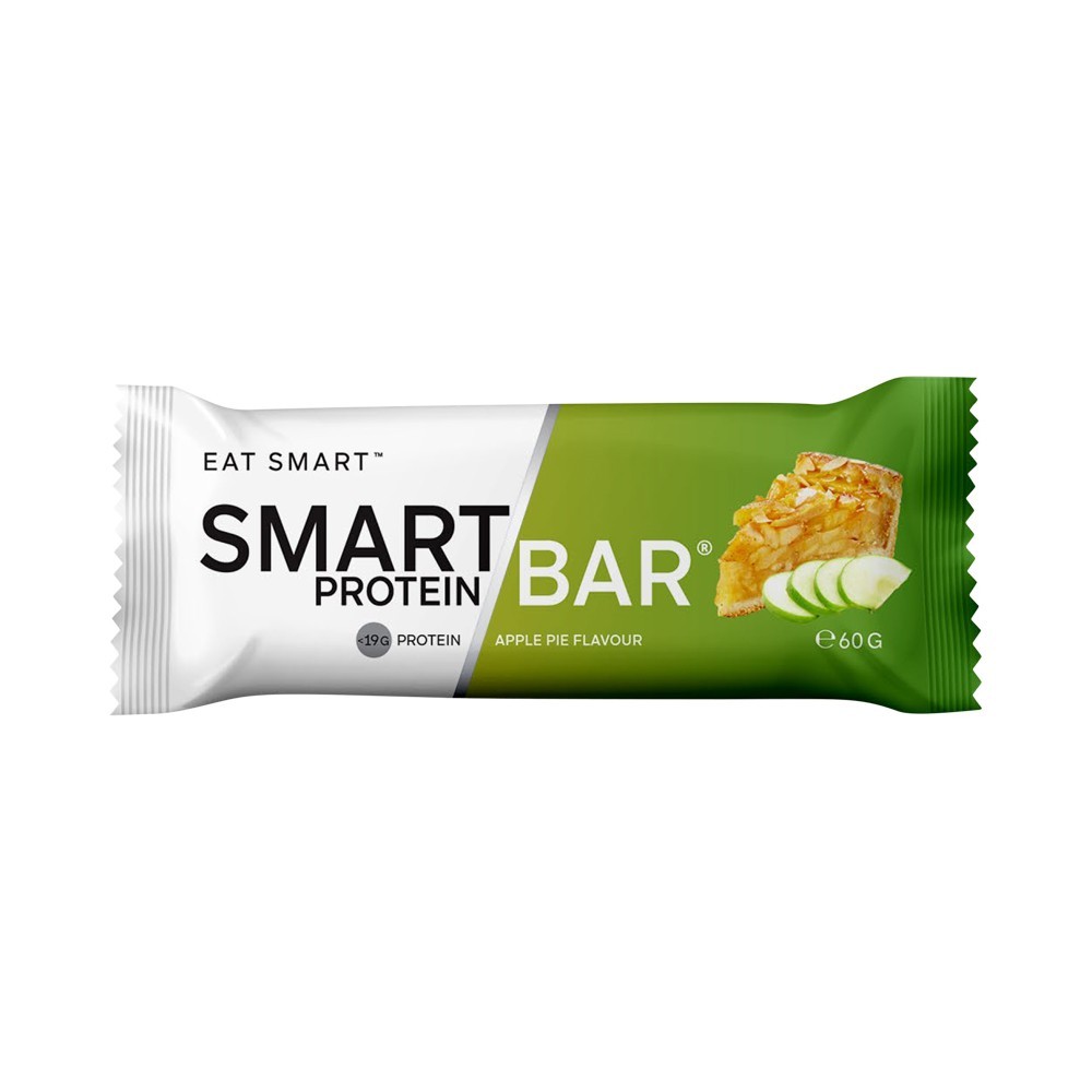 New Smart Protein Bar Apple Pie 60g x 12 Bars by Smart Diet Solutions