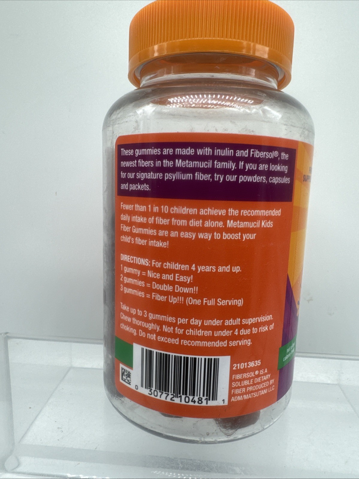 NEW Metamucil Kids Fiber Gummies Supplement No Sugar Added COMBINESHIP