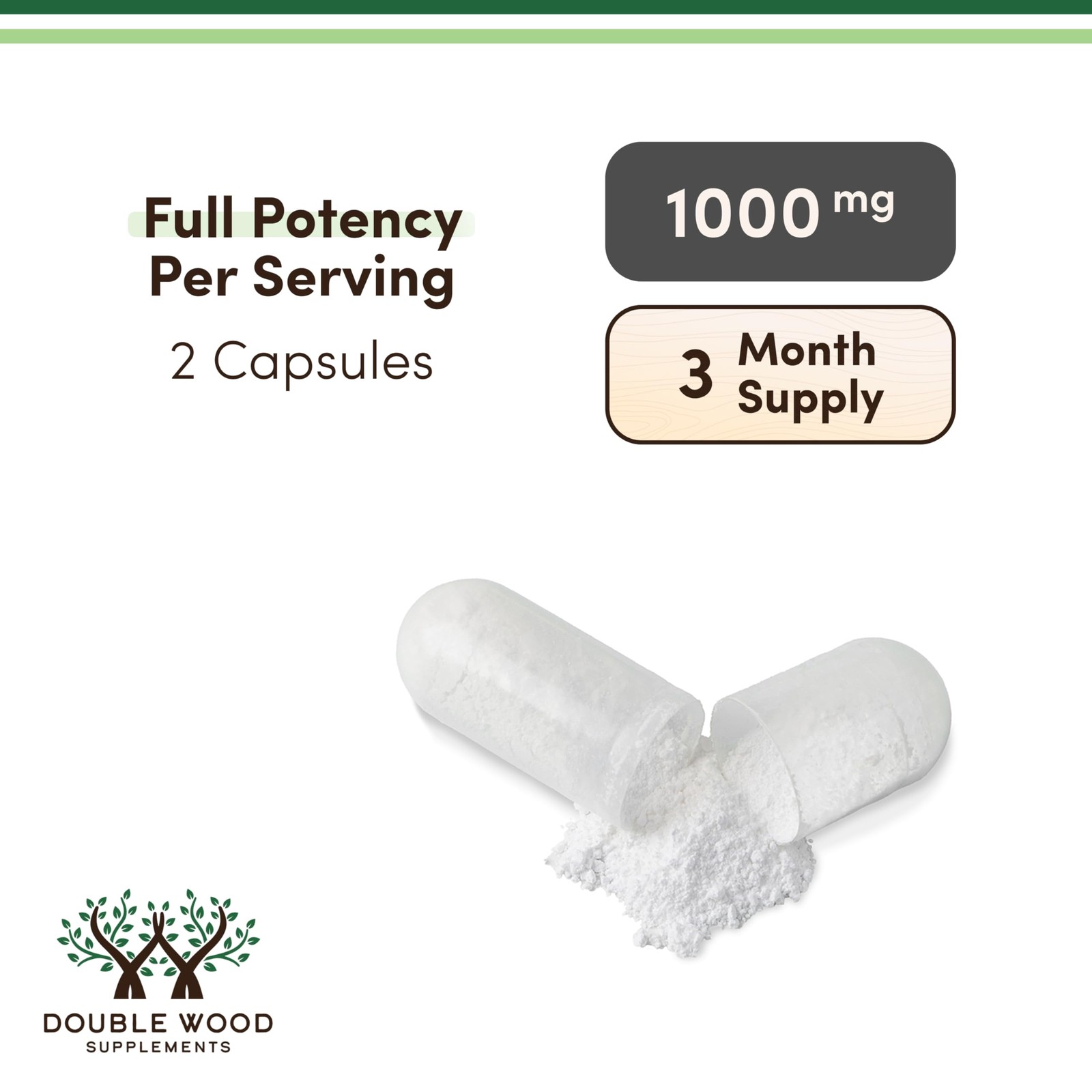 TMG Trimethylglycine Supplement – 99%+ Tested Purity – 180 Count (Pack of 1)