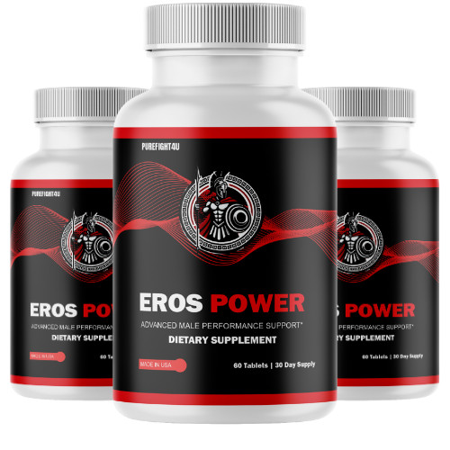 Eros Power Male Maximum Performance Advanced Formula Tablet- Three (3) Bottles