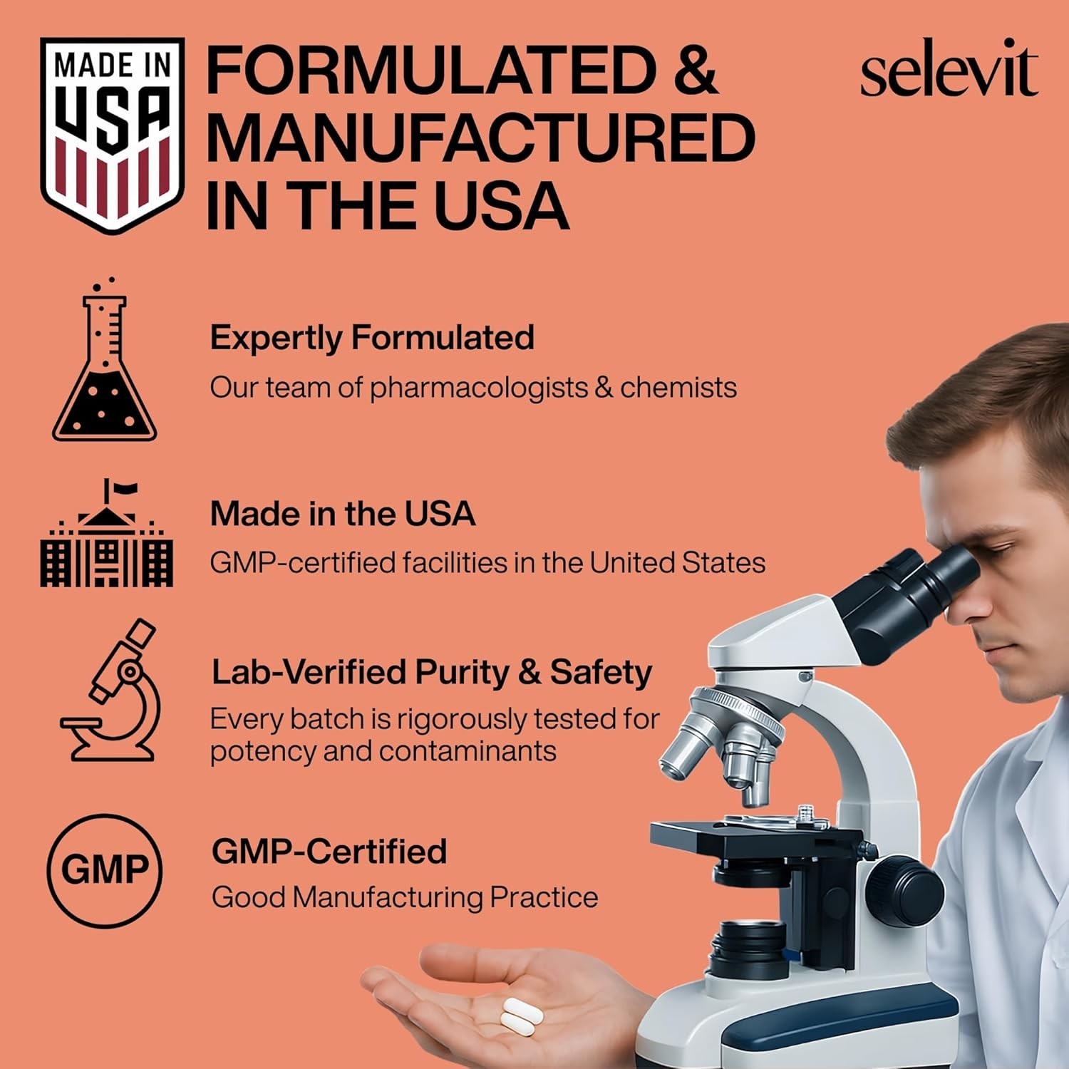 Selevit Vascular Support (Diosmin) 1000mg ~ Derived from Citrus Sinensis