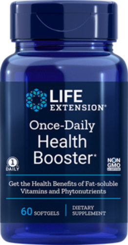 Life Extension Once-Daily Health Booster 60 Soft gels x 12 Bottles