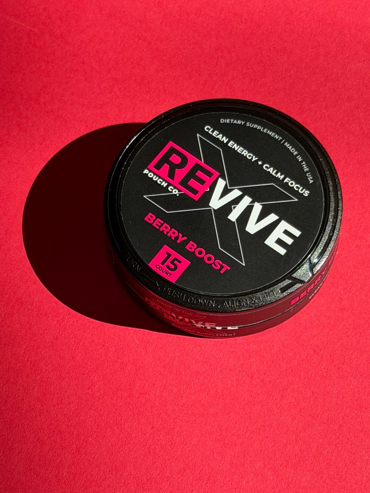 Revive X Pouches 5 Pack | No Crash Nootropic Energy L-Theanine Caffeine