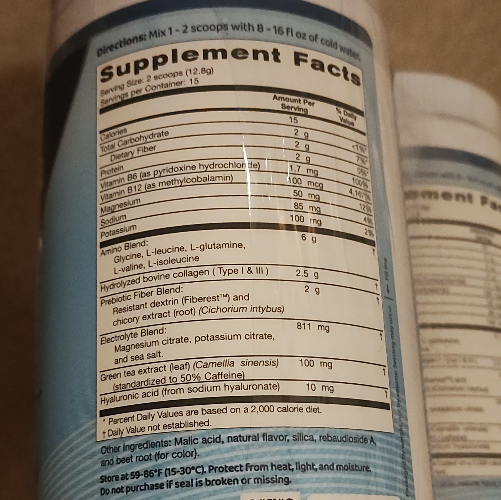 Replenza GLP-1 Support Daily Replenisher Zero Sugar Mixed Berry Powder 3pk