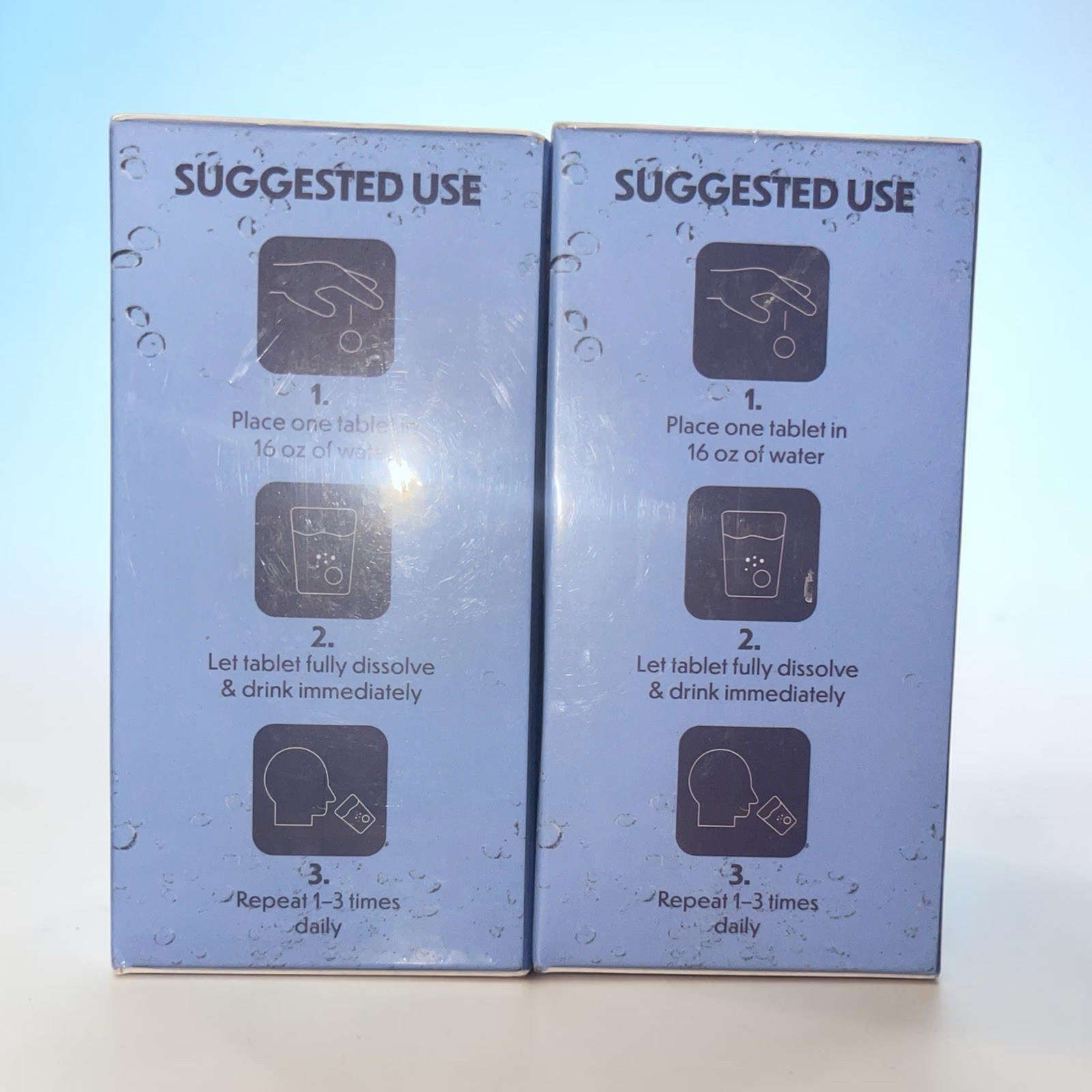 2 Boxes Molecular Hydrogen Tablets 80mg Magnesium 8PPM 60 Count Each Recovery