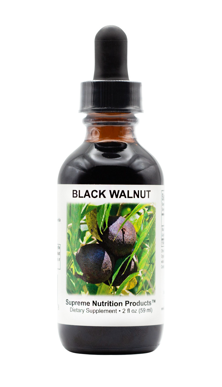 Black Walnut Tincture – by Supreme Nutrition – 2 fl oz