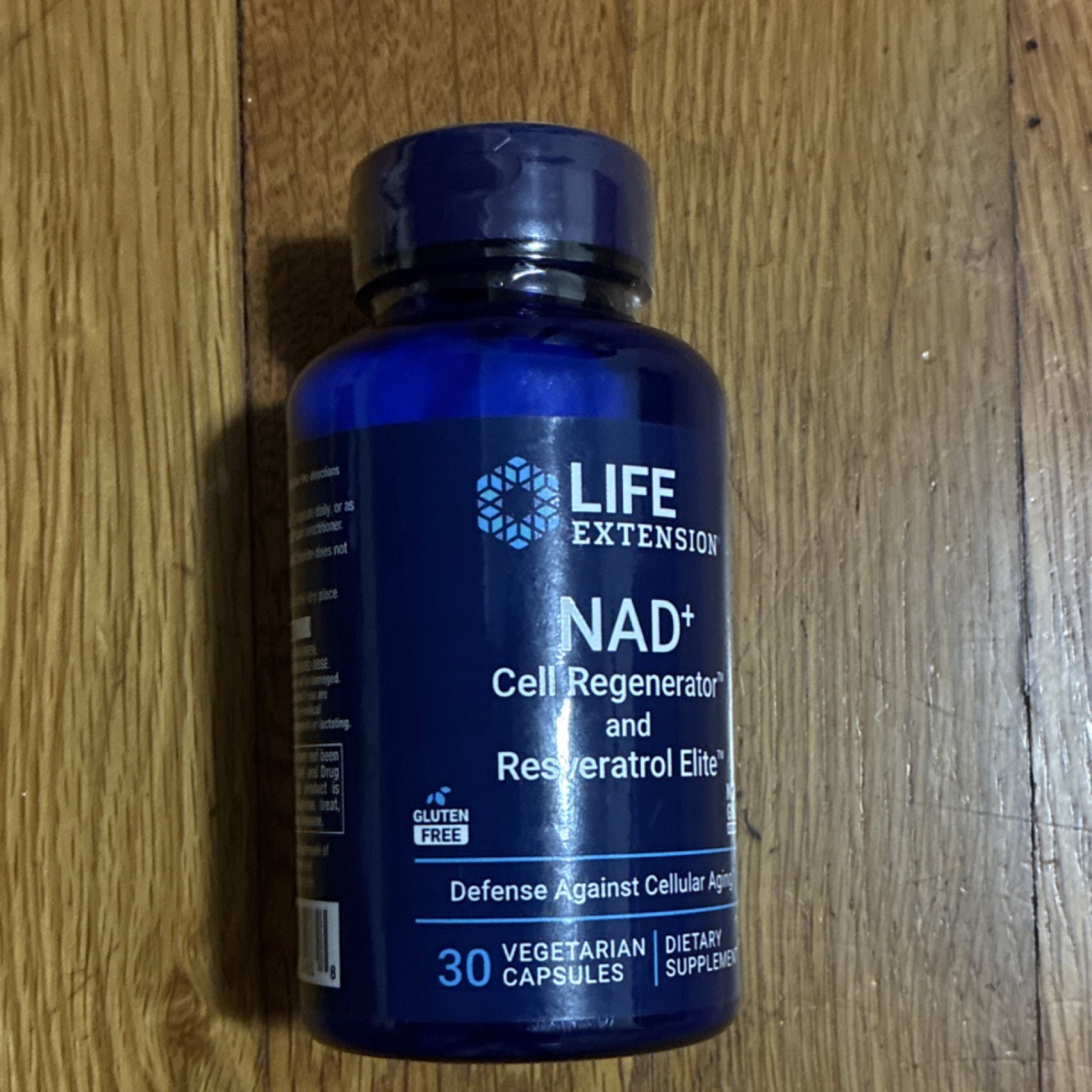 Life Extension NAD+ Cell Regenerator + Resveratrol Elite 30 Veg Caps Non-GMO
