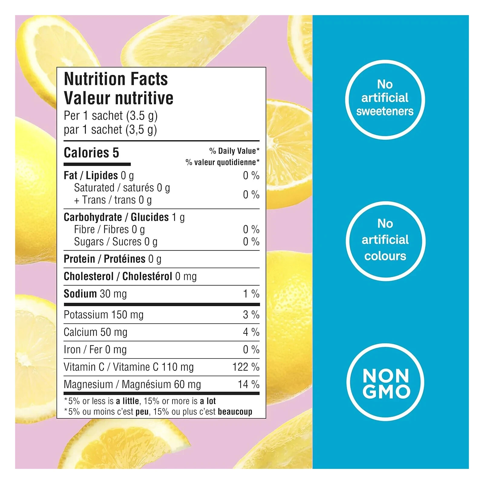Organika Electrolytes Sachets Pink Lemonade Flavor Vitamin C Hydrate 70g NEW