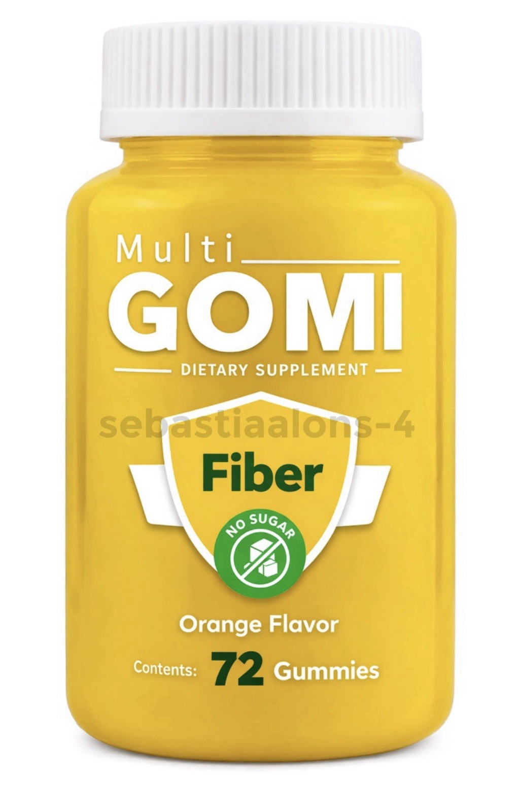 Multi Gomi Fiber Gummies 72 Ct Orange No Sugar Farmacias Similares Mexico Fibra