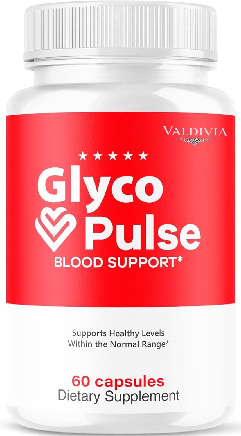 Valdivia GlycoPulse 60 Capsules Blood Sugar Support Supplement Made in USA