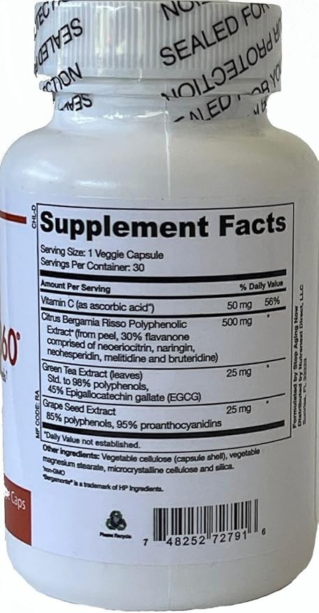 Cholesterol360, Dietary Supplement, Promotes Healthy HDL, LDL Levels, 30 Caps
