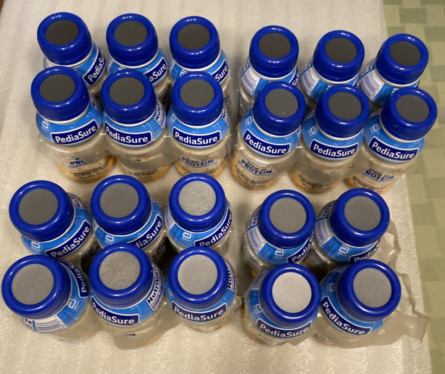 PediaSure Grow & Gain Kids Vanilla Nutrition Protein Shake 8 Fl Oz (22 Total)