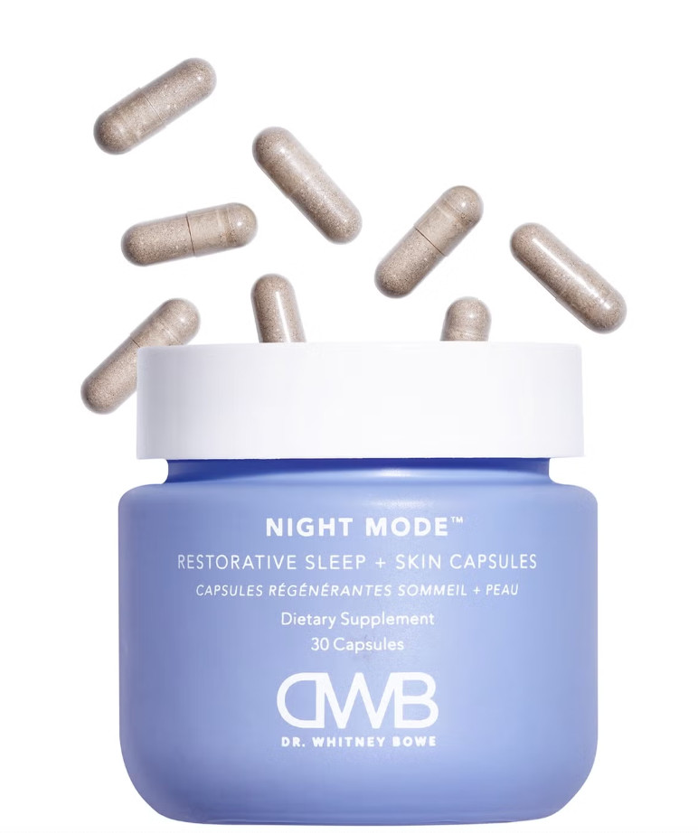 DWB Dr. Whitney Bowe NIGHT MODE Restorative Sleep + Skin Capsules ~ 30 Capsules