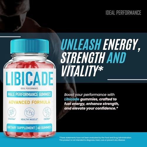Libicade General Wellness Supplement – 180 Gummies (3 Pack)