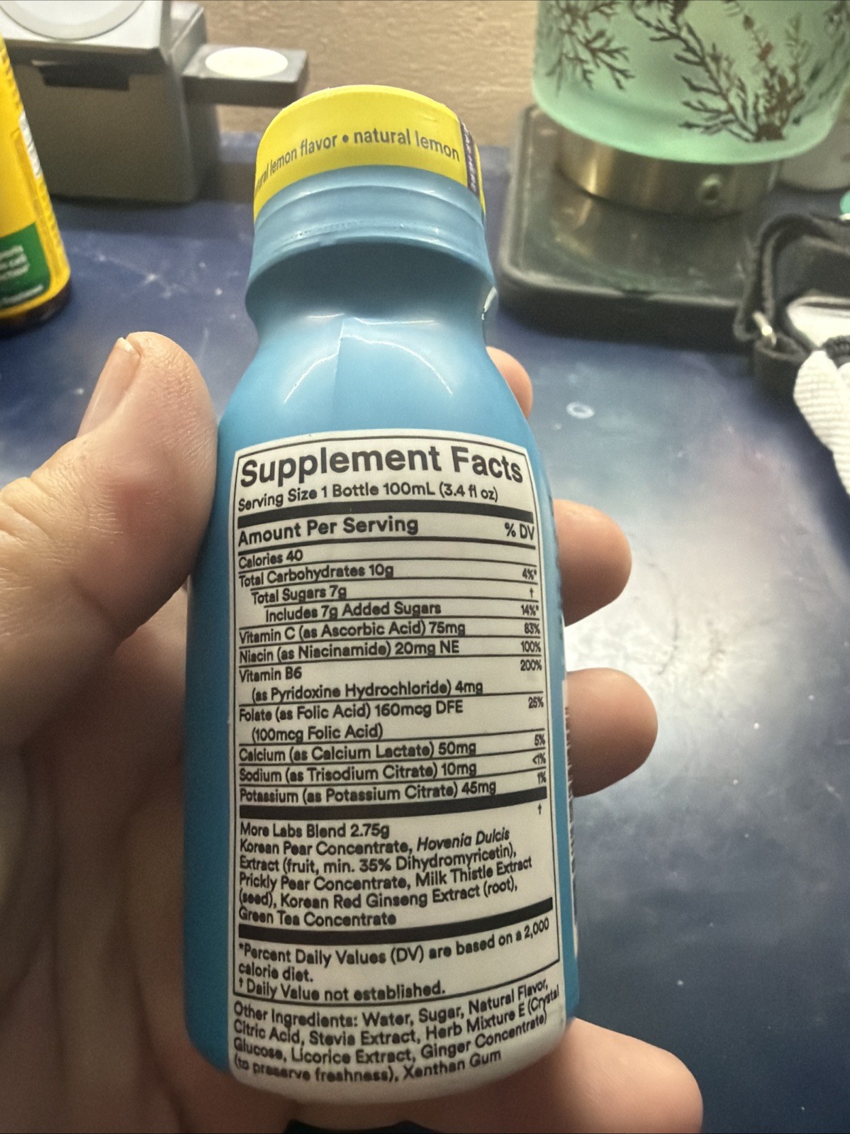 More Labs Morning Recovery Drink Supplement – Lemon Flavor – 3.4 oz