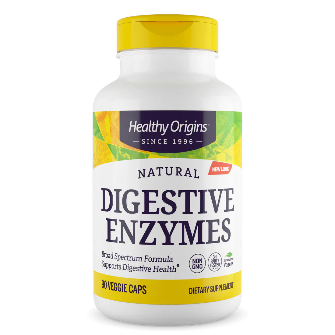 Healthy Origins Digestive Enzymes | 90 Veggie Caps