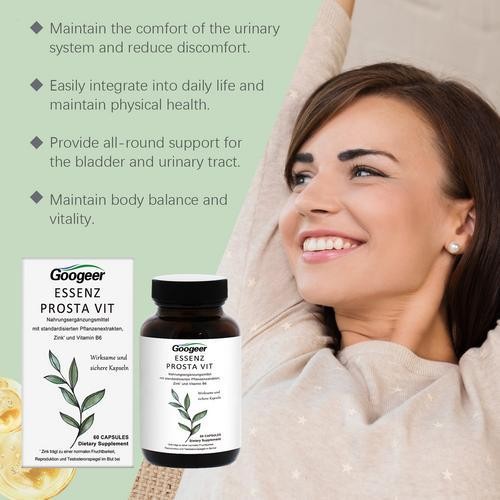 Plant Extracts Prostate and Bladder Health Capsules – Zinc and Vitamin B6 60PCS-