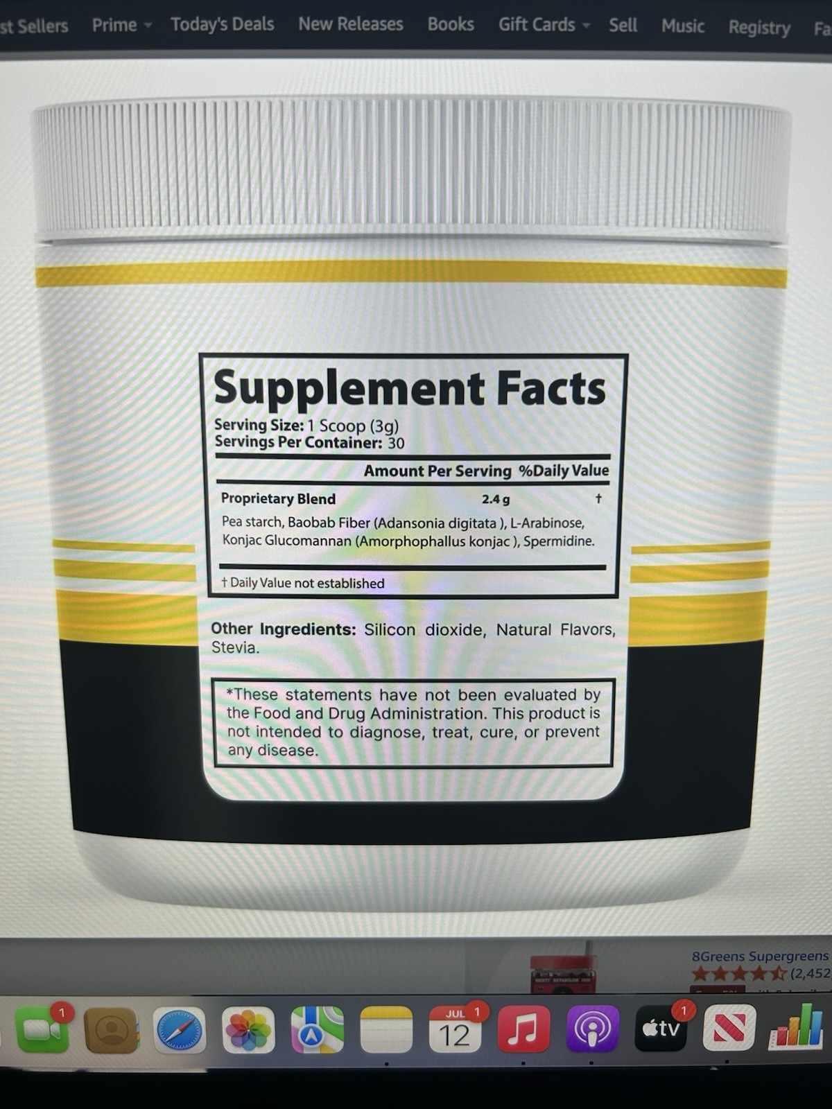 Mind Boost Powder Clarity Memory & Focus 1 Pack 30 Servings EXP 3/28 NEW SEALED