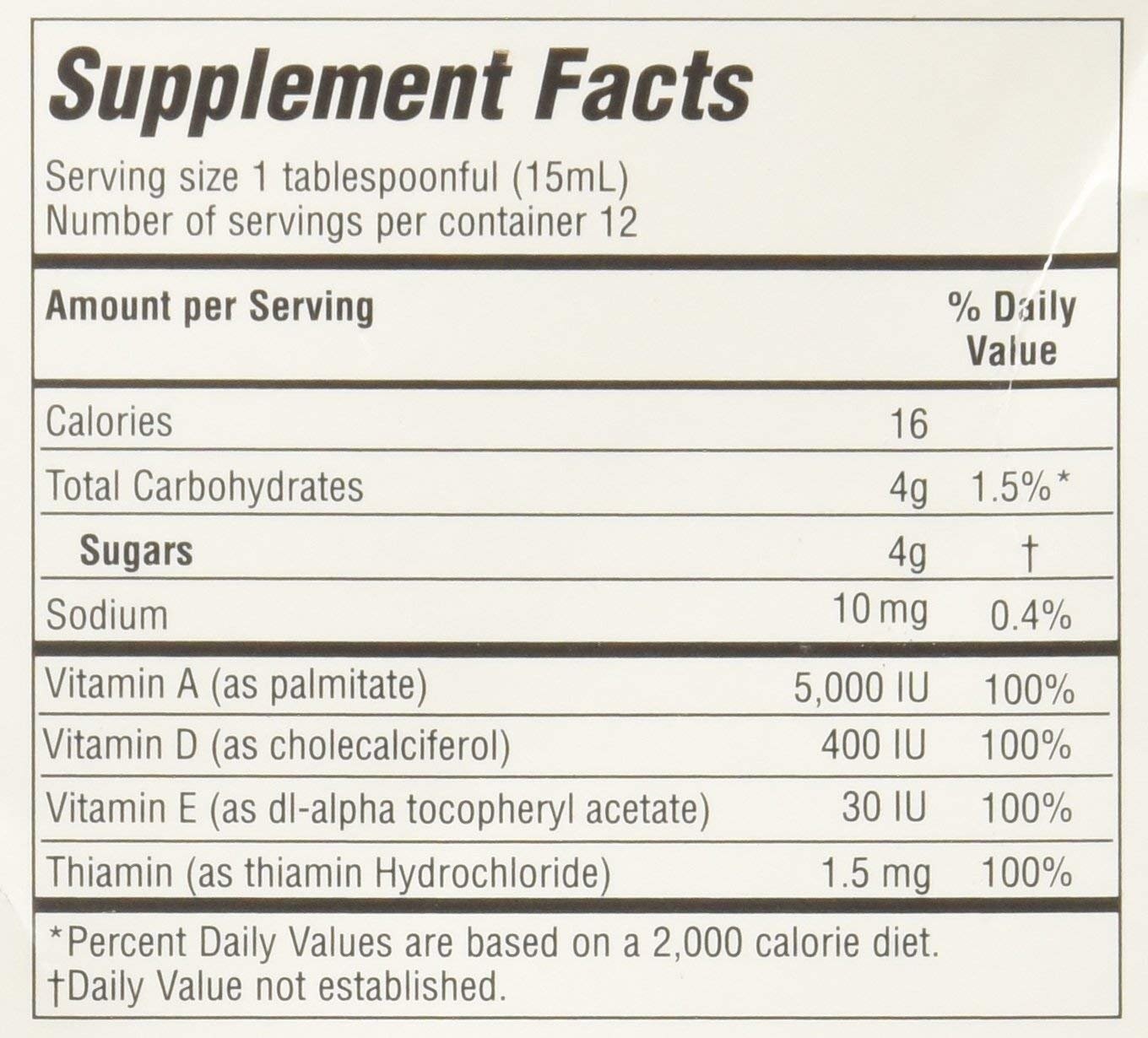 Emulsion De Escocia Dietary Supplement Liquid Strawberry & Banana Flavor 6.5 Oz
