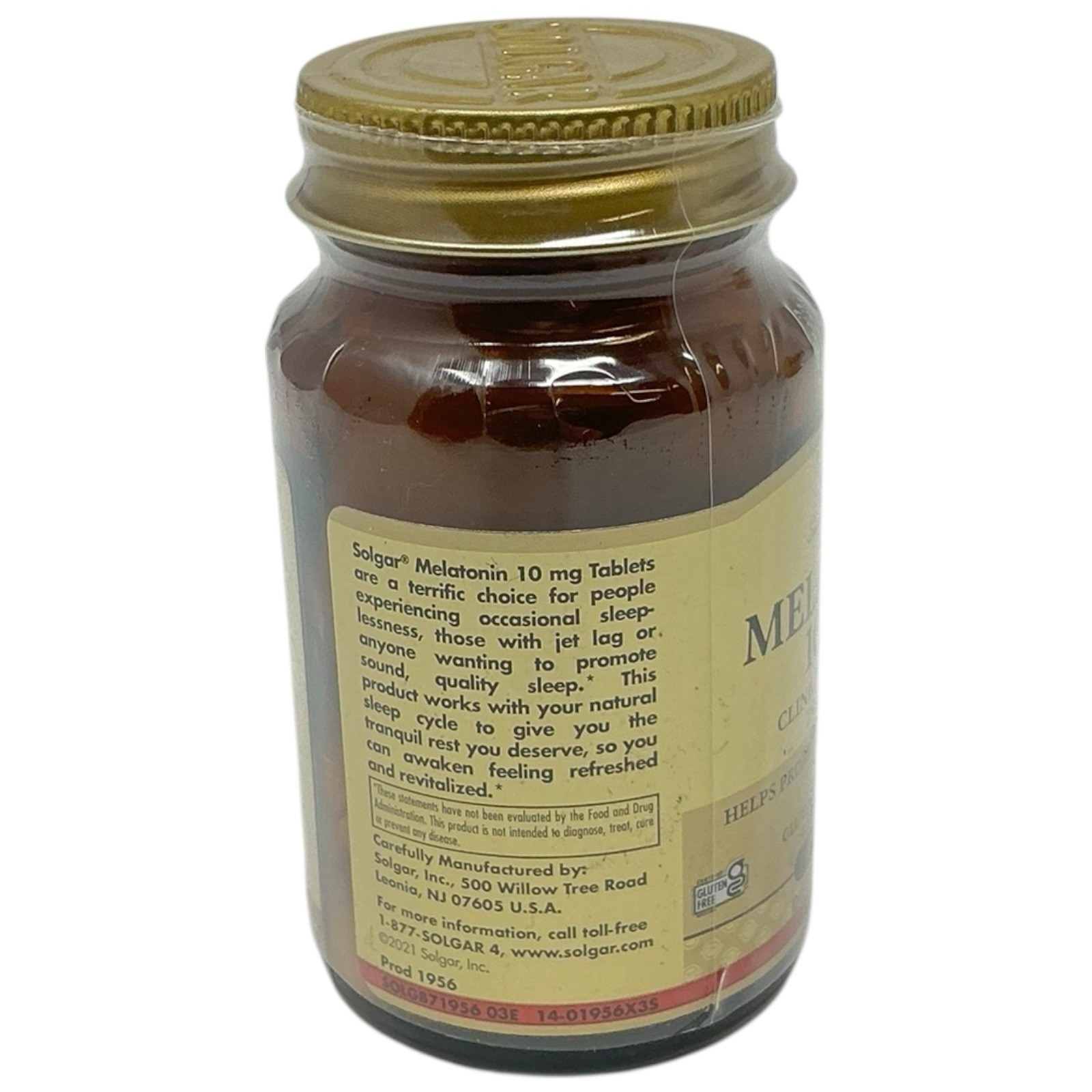 Solgar Melatonin 10 mg 60 Tablets, Support Sleep and Relax