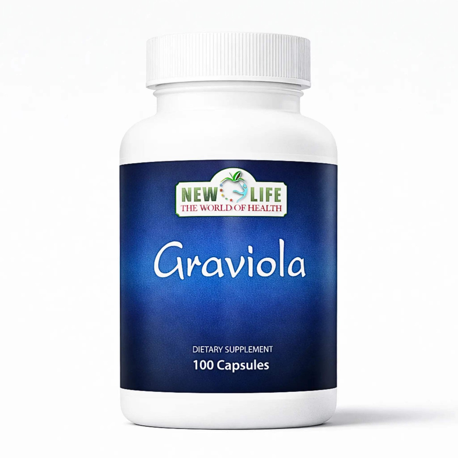 New Life Graviola 700mg, Immune Support, 100 Capsules