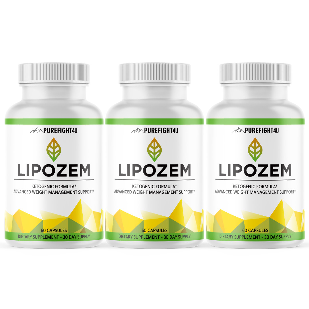 Lipozem Ketogenic Formula, Fat Burner & Appetite Control Support – 3 Packs