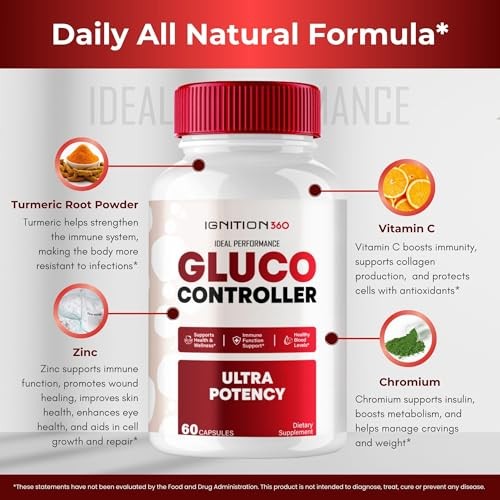 Ignition360 Ignition 360 Blood Sugar Support Supplement – 300 Capsules (5 Pack)