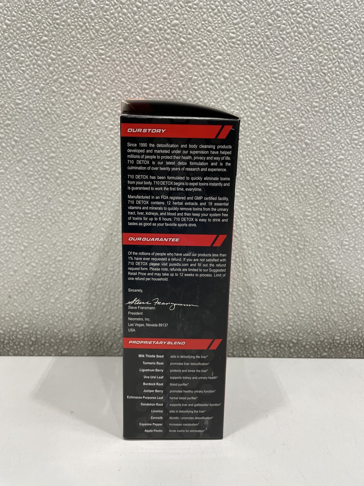 Neometrx Maximum Strength Tropical Punch Detox Dietary Supplement Kit