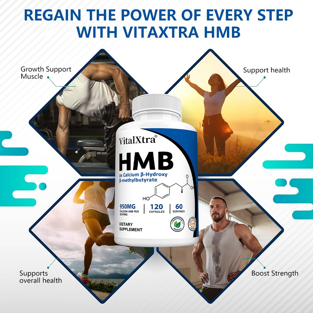 Calcium β Hydroxy β Methylbutyrate Capsules Enhance Protein Synthesis 30-120 CT