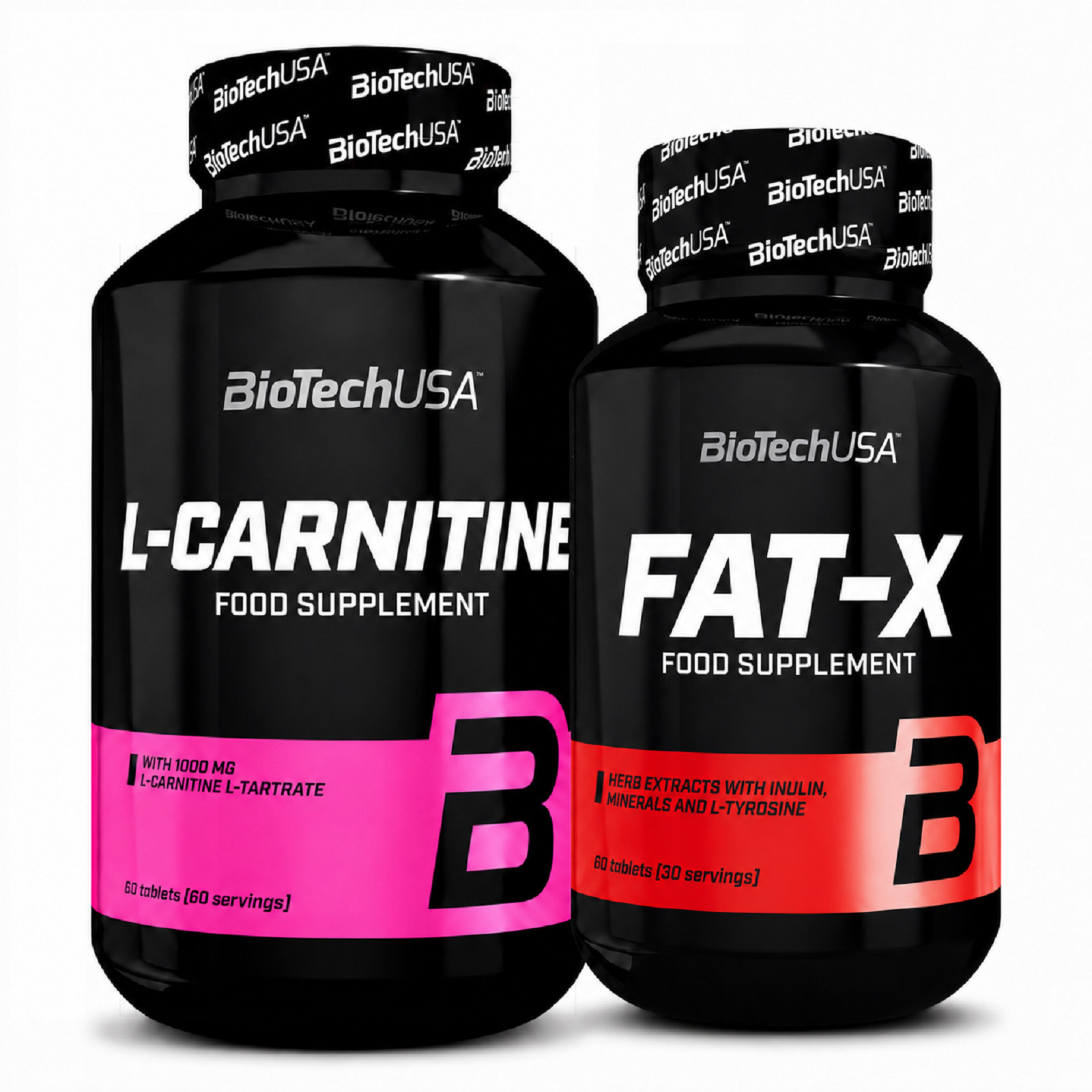 L-CARNITINE + FAT-X – Regeneration, fat burning, more energy, fitness, activity
