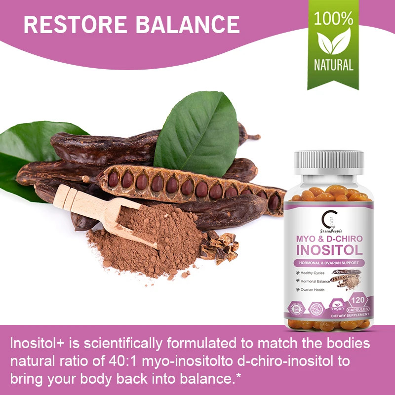 Myo Inositol & D-Chiro Inositol Supplement for Women’s Health
