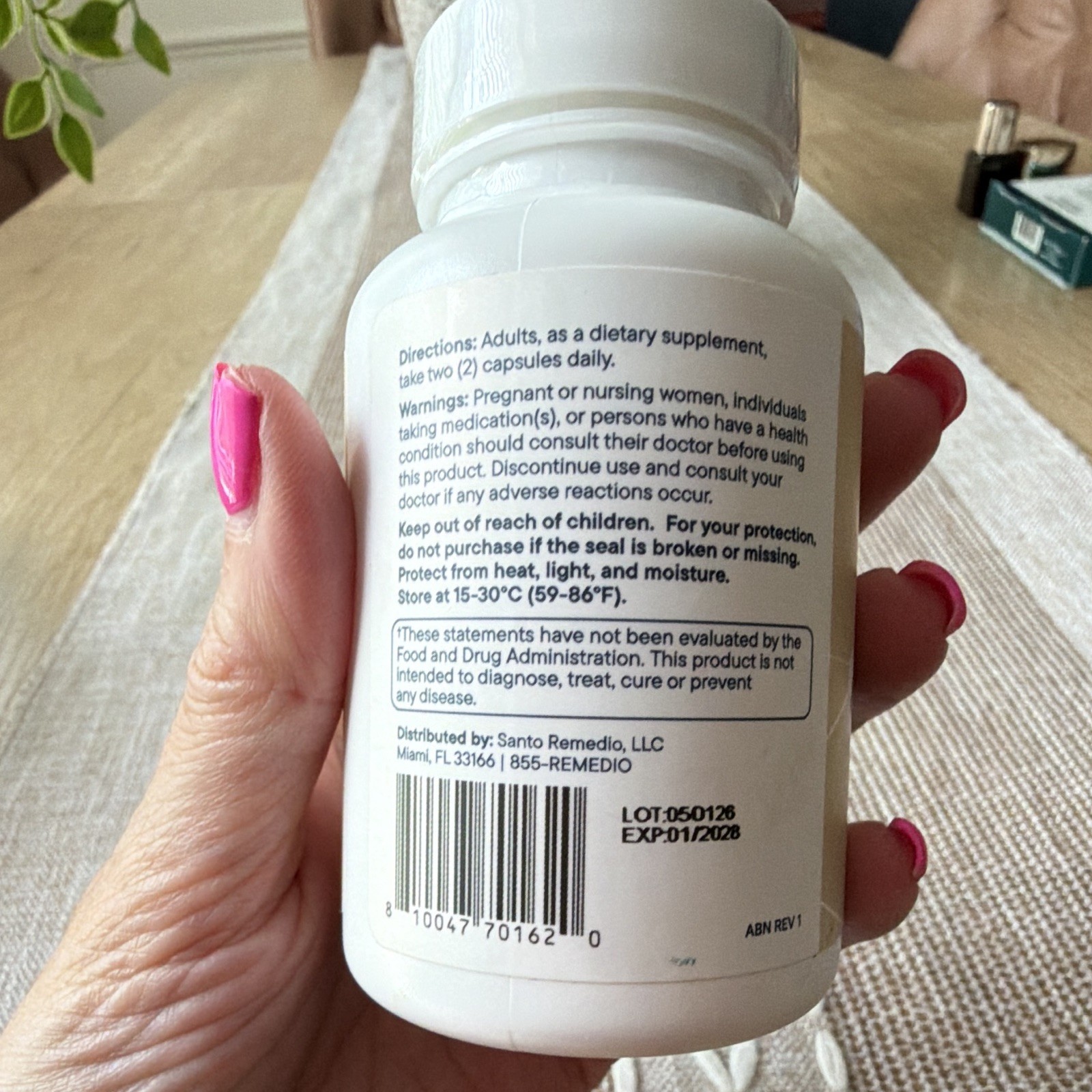 Dr Juan Santo Remedio NAD+ Anti-Aging Energy Support 60 Capsules 5000mcg