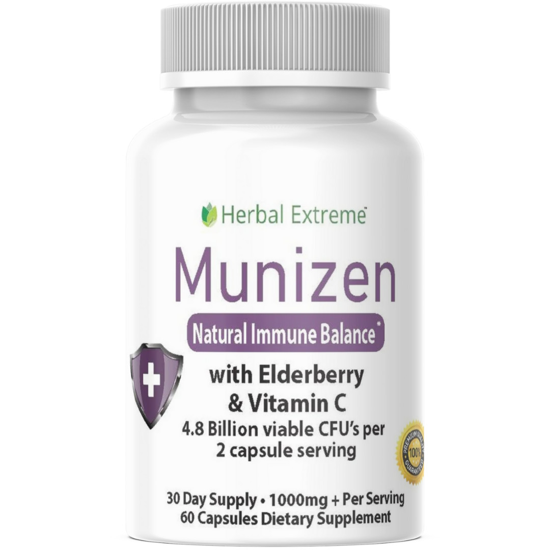Munizen Immune System Balance 60 capsules 30 Day Supply