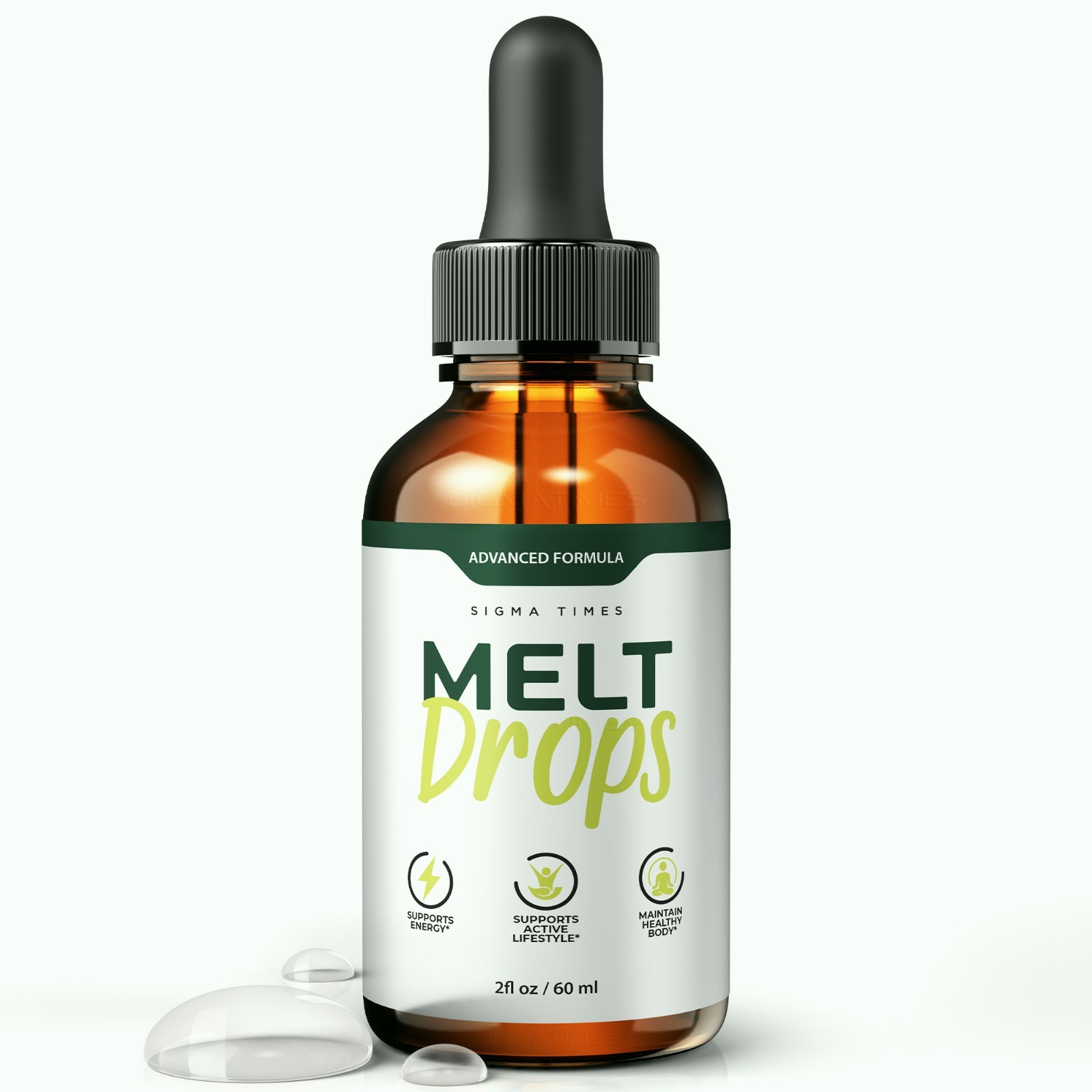 MeltDrops, Advanced Liquid Supplement for Weight Loss & Metabolism (30 serving)