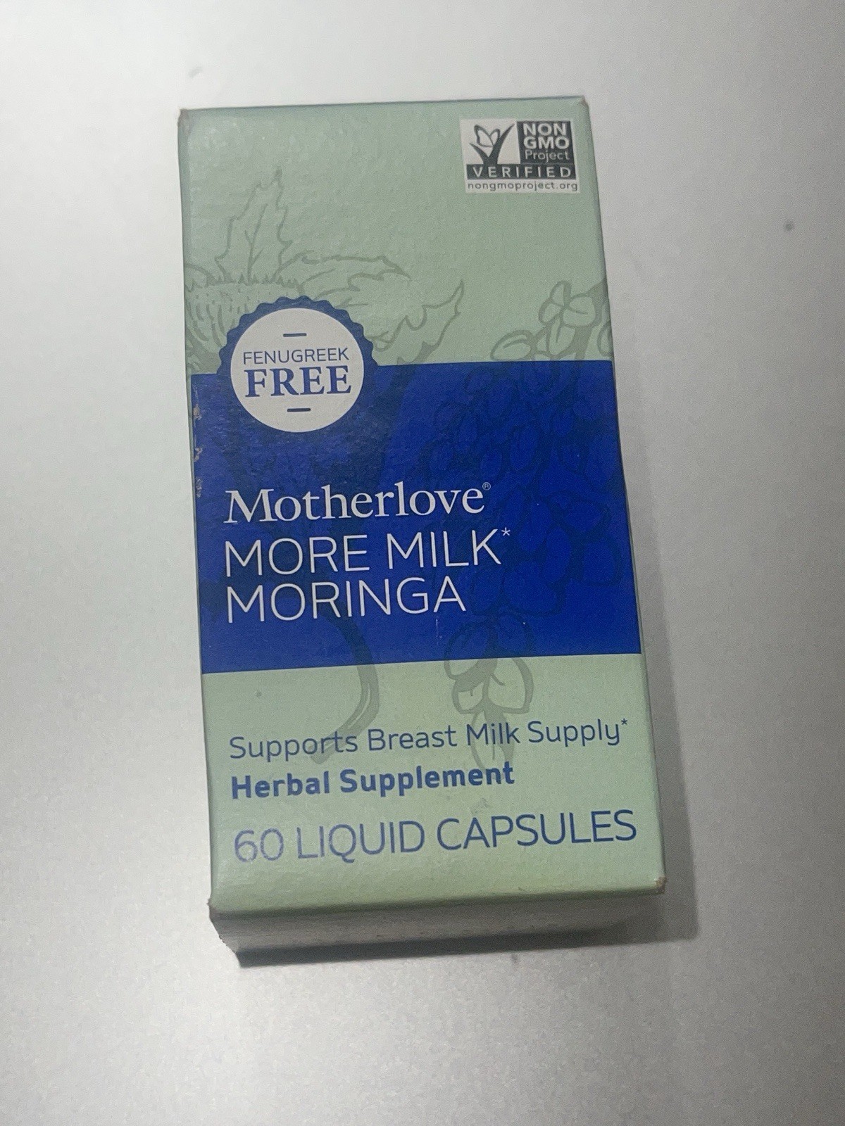 MotherLove MORE MILK MORING Supports Breast Milk Supply 60 Caps Exp 07/26