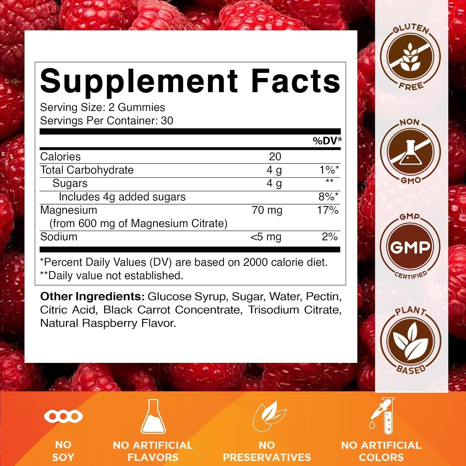 Vitamatic Magnesium Gummies 600mg – Vegan Relaxation & Energy Support